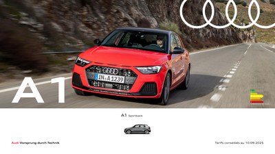 Audi A1 Tarifs