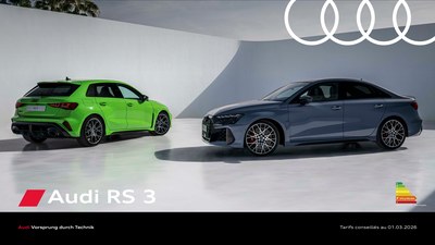 Audi A3 Tarifs