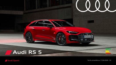 Audi A5 Tarifs