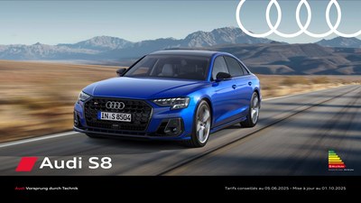 Audi A8 S8 Tarifs