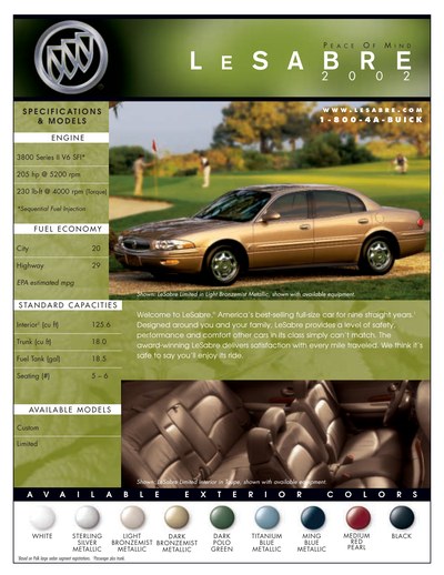 Buick LeSabre 8 2000 - 2005