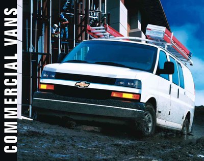 Chevrolet Gamme de véhicules Chevrolet vans