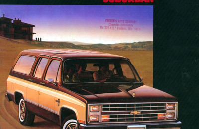 Chevrolet Suburban 7 Phase 2 1981 - 1990