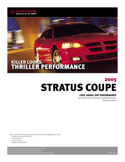 Dodge Stratus coupe