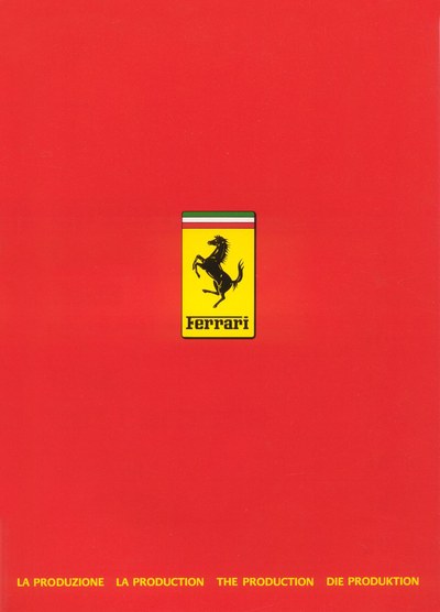 Ferrari Gamme de véhicules Ferrari