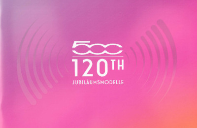 Fiat Gamme de véhicule Fiat 500 Range 120th