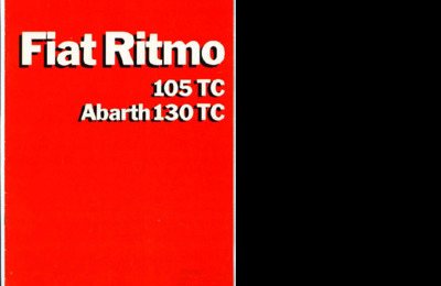 Fiat Ritmo 105 TC & Abarth 130 TC