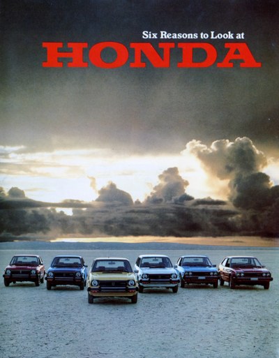 Honda Gamme de véhicules Honda