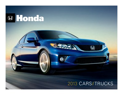 Honda Gamme de véhicules Honda