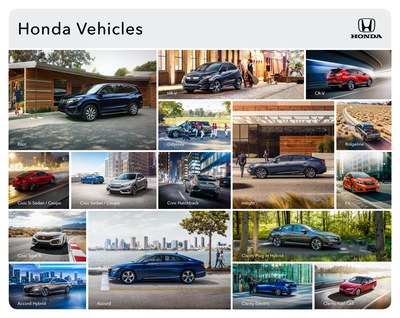 Honda Gamme de véhicules Honda Fiche technique