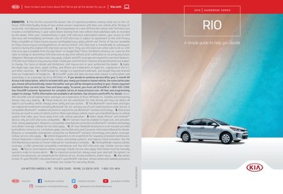 Kia Rio YB/SC - 4 Phase 2 2019