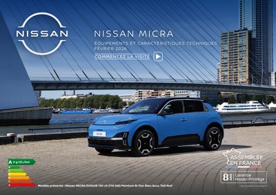 Nissan Micra Fiche technique