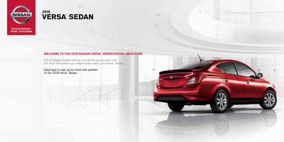 Nissan Versa Sedan