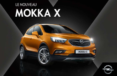 Manuel Notice D Utilisation Opel Mokka X 