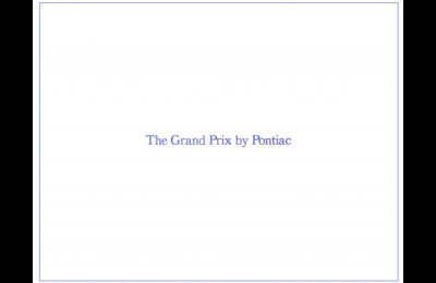 Pontiac Grand Prix