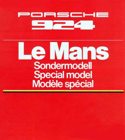 Porsche 924 le mans