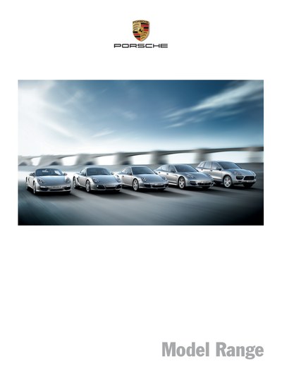 Porsche Gamme de véhicules Porsche