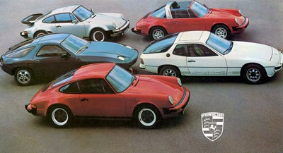 Porsche Gamme de véhicules Porsche