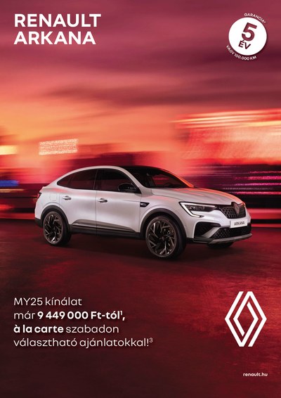Renault Arkana Tarifs