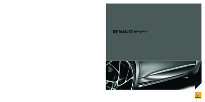 Renault Gamme de véhicules Renault Renault Sport