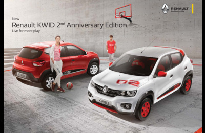 Renault Kwid 2nd Anniversary Edition