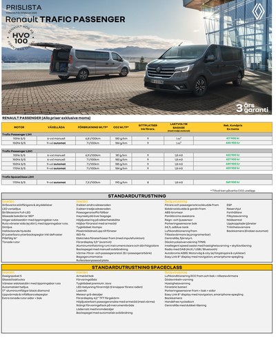 Renault Trafic Spaceclass