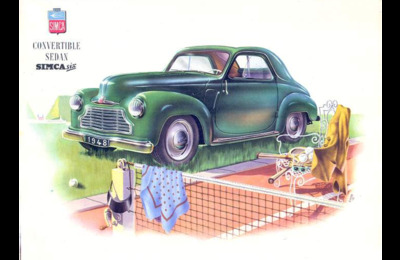 Simca 6 Convertible / Sedan