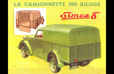 Simca 8 Camionnette