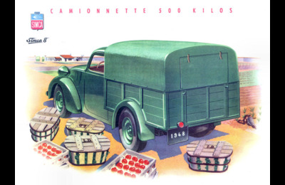 Simca 8 Camionnette