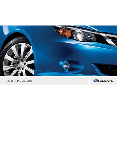 Subaru Gamme de véhicules Subaru
