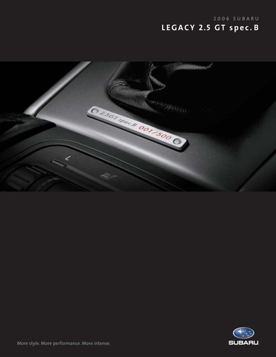 Subaru Legacy SpecB