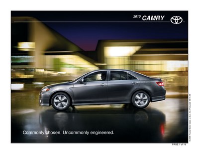 Toyota Camry XV40 - 6 Phase 2 2009 - 2011