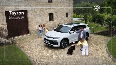 Volkswagen Tayron Tarifs