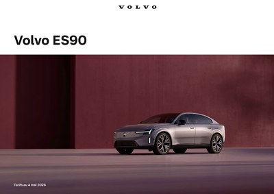 Volvo ES90 Tarifs