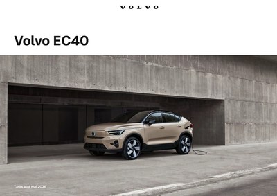 Volvo EX40 Tarifs