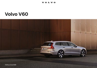 Volvo V60 Tarifs