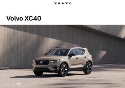 Volvo XC40 Tarifs