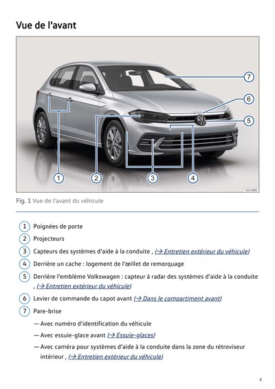 Notice Volkswagen Polo